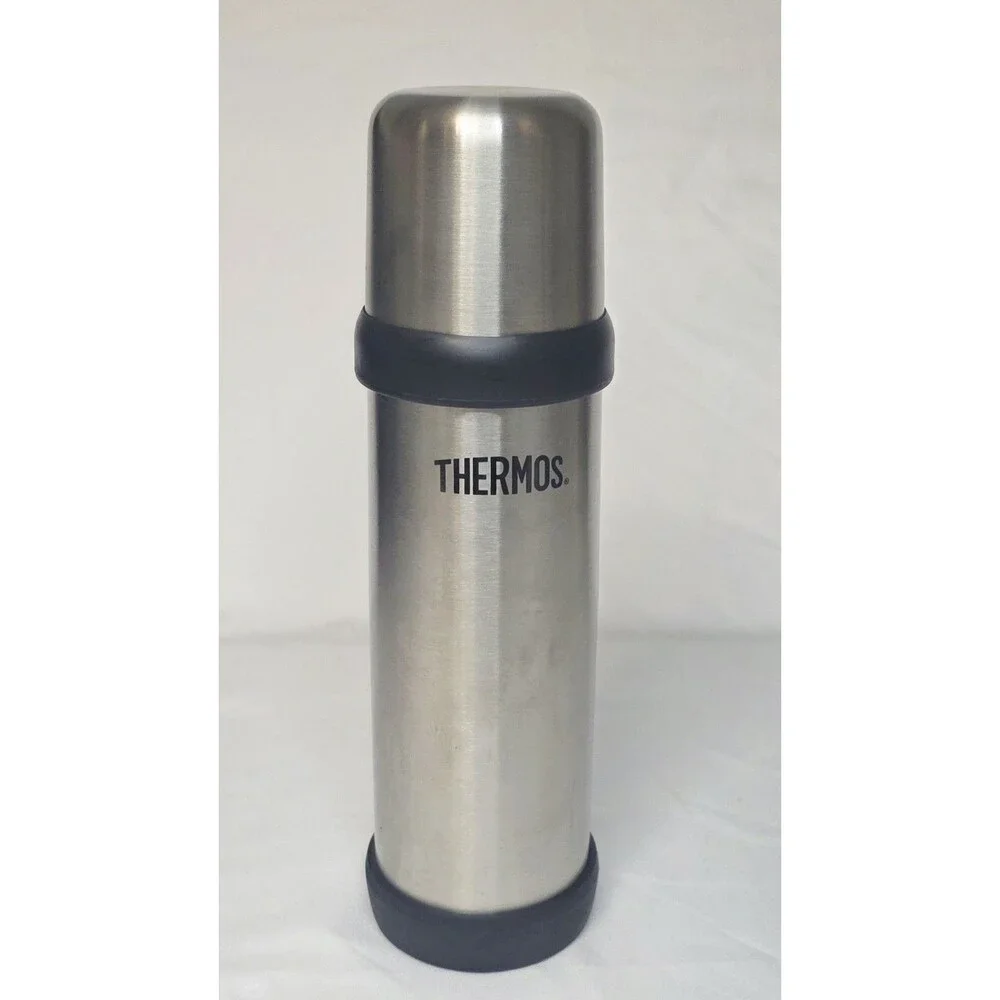 Thermos Thermax Stainless Steel Insulated Beverage Bottle 16oz (Model 2410ST2P)